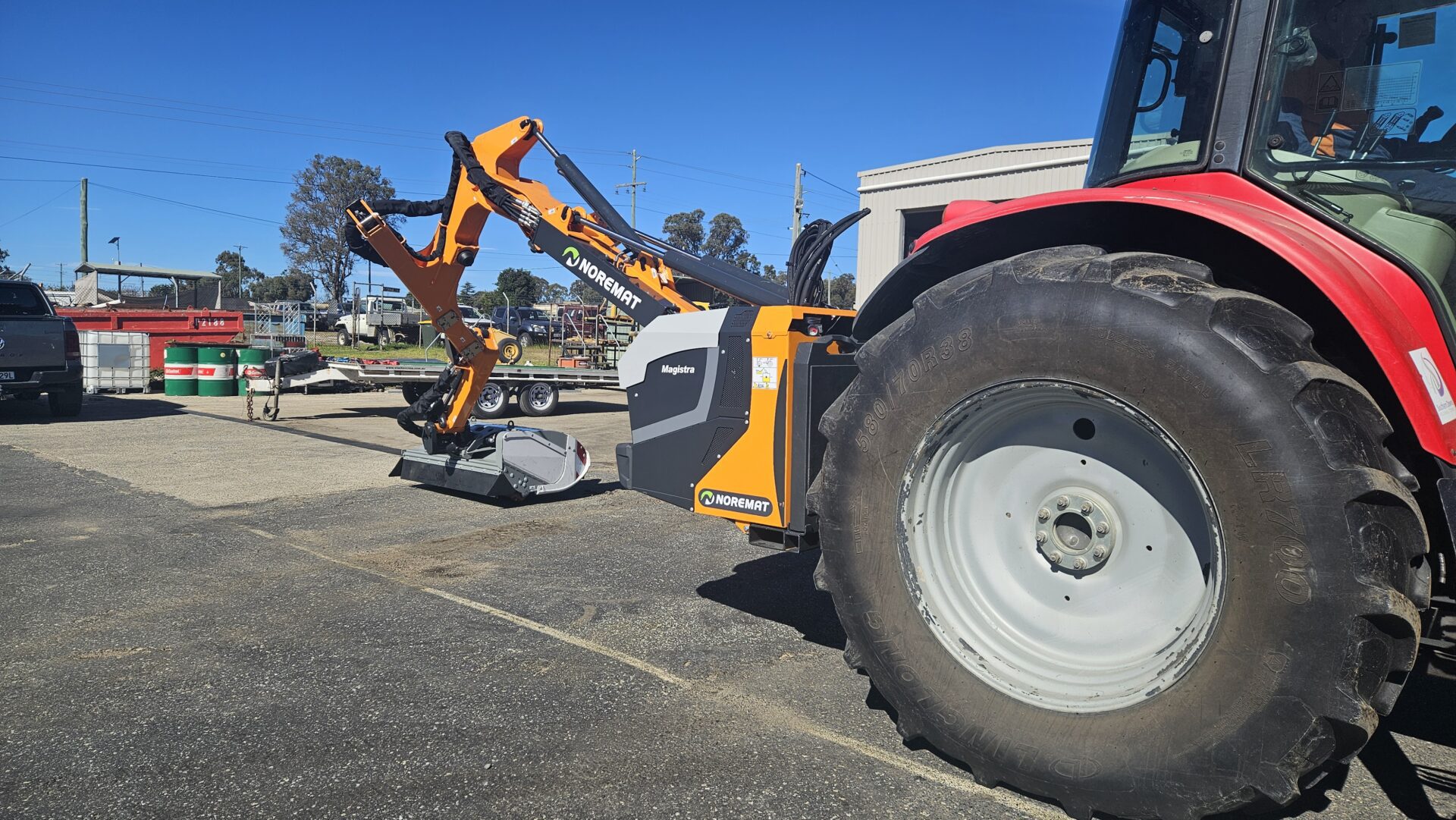 Southern Downs Regional Council take delivery of new Noremat Magistra M63T